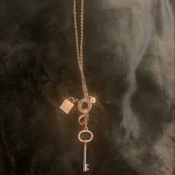 Guess Long Necklace in Silver - Picture 3 of 5